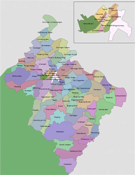 Mangatarem Map .